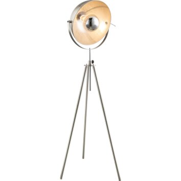 Globo NOSY floor lamp matt nickel, 1-light source