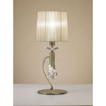 Mantra TIFFANY Table Lamp brown, 1-light source