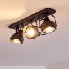 RAHWAY Ceiling Light black, 3-light sources
