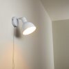 Caney Wall Light white, 1-light source