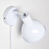 Caney Wall Light white, 1-light source