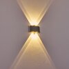 ABAIANG Outdoor Wall Light LED grey, 1-light source