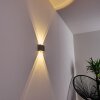 ABAIANG Outdoor Wall Light LED grey, 1-light source