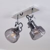 LULEA Ceiling Light chrome, 2-light sources