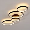 RODEKRO Ceiling Light LED black, 1-light source