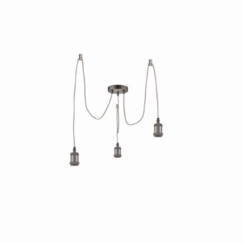 Globo OLIVER Pendant Light black, 3-light sources