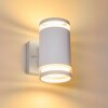 MACOUPIN Outdoor Wall Light white, 2-light sources
