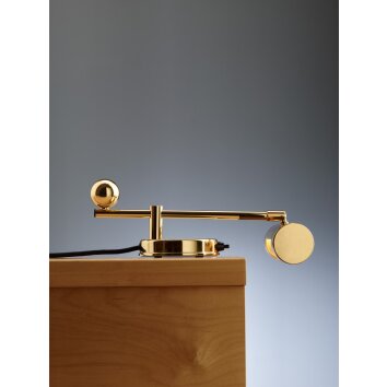 Tecnolumen DS 28 Table lamp brass, 1-light source