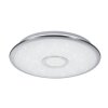 Trio OSAKA ceiling light LED chrome, 1-light source, Remote control