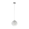 Eglo VALENCA pendant light LED chrome, 1-light source