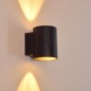 Wall Light Letsbo black, 1-light source