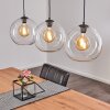 MINHE Pendant Light Oxidised Silver, 3-light sources