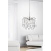 Leuchten-Direkt JELLY pendant light transparent, clear, 1-light source