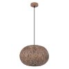 Pendant Light Globo HAMERBEN rust-coloured, 1-light source