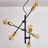 Coppet Pendant Light black-gold, 6-light sources