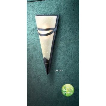 Globo RUSTICA II wall light brown, rust-coloured, 1-light source