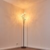 KITEE floor lamp brown, rust-coloured, 6-light sources