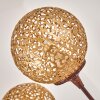KITEE floor lamp brown, rust-coloured, 6-light sources