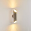 SAULCY Outdoor Wall Light LED stainless steel, 2-light sources