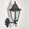 Lignac Outdoor Wall Light black, silver, 1-light source