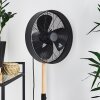 MARKHAM fan Light wood, black