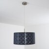 MELDAL pendant light matt nickel, 1-light source