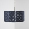 MELDAL pendant light matt nickel, 1-light source