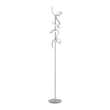 Leuchten Direkt CURLS Floor Lamp LED silver, 2-light sources