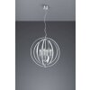 Trio CANDELA chandelier aluminium, 4-light sources