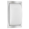 LCD outdoor wall light LED stainless steel, 1-light source, Motion sensor