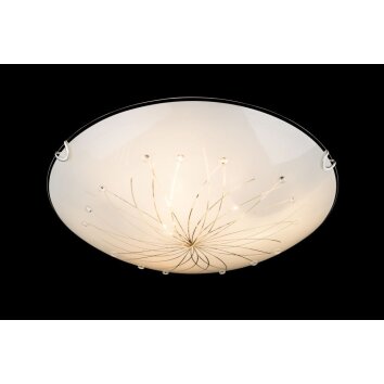 Globo ceiling light white, 3-light sources