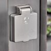 Abilene outdoor socket Stainless steel color