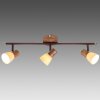 Brilliant LUCA Spotlight copper, 3-light sources