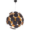 Pendant Light By Rydens Planet gold, black, 6-light sources