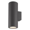 Outdoor Wall Light Mantra VOLCANO grey, 2-light sources