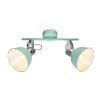 Globo ROLI ceiling spotlight green, 2-light sources
