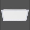 Leuchten Direkt FLAT Ceiling Light LED silver, 1-light source, Remote control