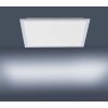Leuchten Direkt FLAT Ceiling Light LED silver, 1-light source, Remote control