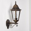 Hongkong outdoor wall light brown, gold, 1-light source
