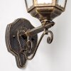 Hongkong outdoor wall light brown, gold, 1-light source