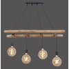Leuchten-Direkt EDGAR Pendant Light black, 4-light sources