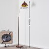 POITOU Floor Lamp rust-coloured, 1-light source