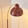 POITOU Floor Lamp rust-coloured, 1-light source