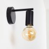 Pamunkey Wall Light black, 1-light source