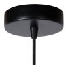 Pendant Light Lucide RUBEN black, 1-light source