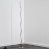 Dillon floor lamp LED matt nickel, 1-light source