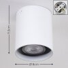 AWUNA Ceiling Light white, 1-light source