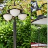 THEUX outdoor floor lamp gold, black, 3-light sources