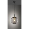 Pendant Light Fischer & Honsel living Dini black, 1-light source