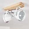 Ceiling Light Coruna Light wood, white, 2-light sources